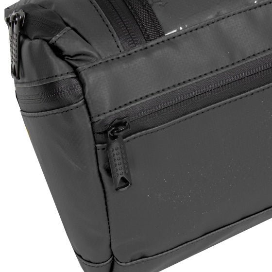 Bike splash waterafstotende stuurtas met schouderhengsel 5l taupe