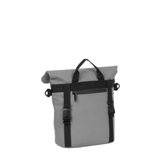 Bike splash waterafstotende stuurtas met schouderhengsel 6l grijs