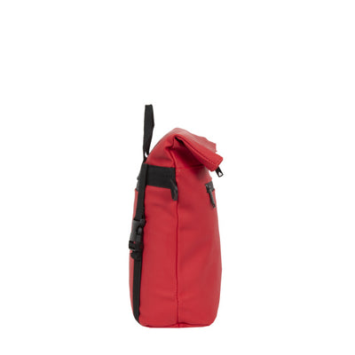 Agua para bicicleta -Bolsa de manillar repelente con correa de hombro 6l rojo