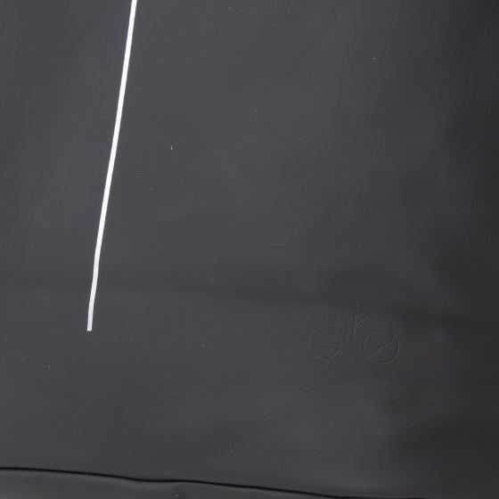 Bike splash waterafstotende stuurtas met schouderhengsel 6l zwart