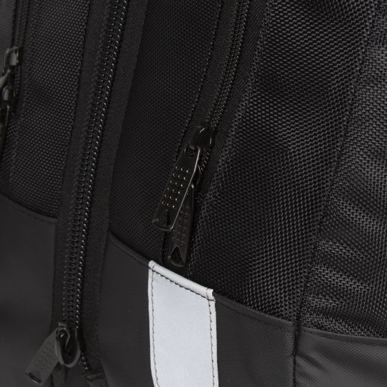 Bike wave fietsrugzak dubbele fietstas nylon 20l zwart