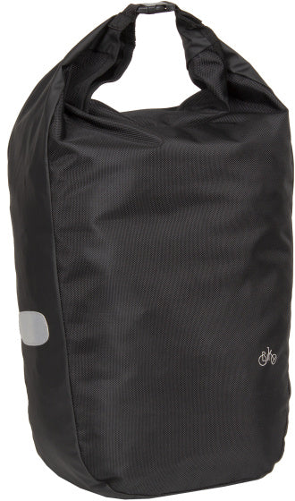 Sacca di spalla per biciclette in bicicletta Nylon 12l Nero