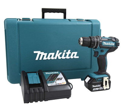 Makita dhp482rf 18v (klop)boor-schroefmachine 3.0ah - geleverd met 1 accu