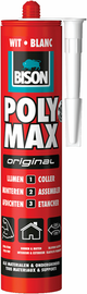 Bison 1029804 - b.poly max® tubo 425 g bianco | 3 pezzi