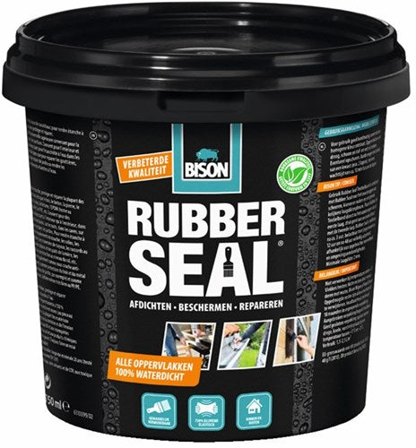 Bison rubber seal pot 750ml*6 nlfr - 6310093 - 6310093