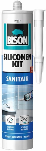 Sigillante siliconico sanitario Bison 310 ml bianco