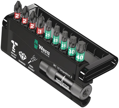 Imp wera bit-check 10 aktor 2, 10 -delig - 1 stuk(s) - 05057682001