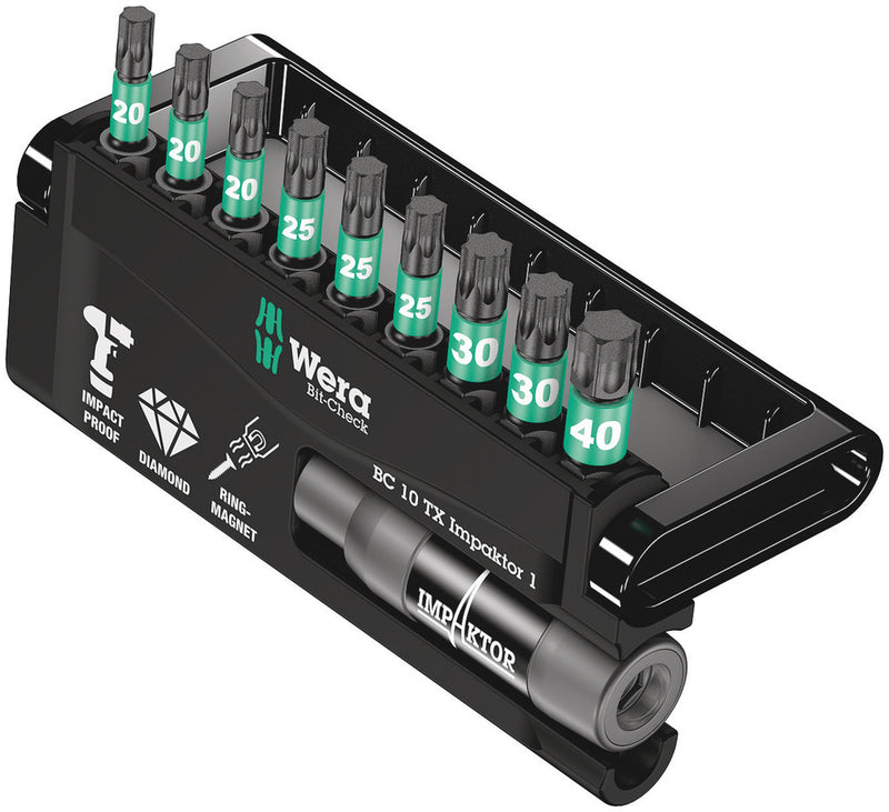 Wera bit-check 10 tx impaktor 1