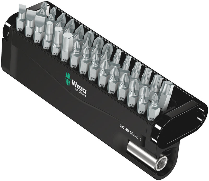 Wera bit-check 30 metal 1 bitset (30-delig)