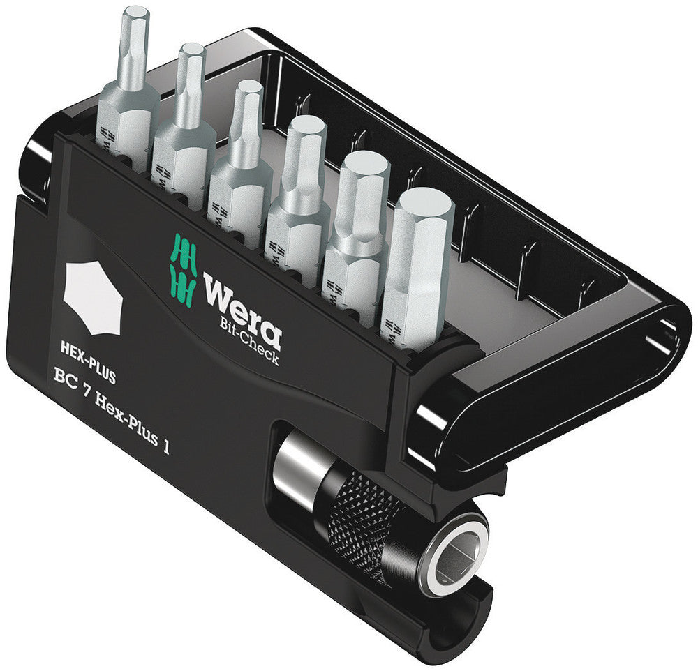Wera bit-check 7 hex-plus 1, 7 -pezzo - 1 pezzo(i) - 05056168001