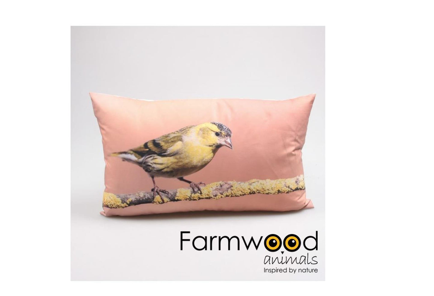Cojín de exterior animales Farmwood jilguero 30x50cm