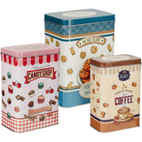Set di contenitori in latta da 3 pezzi - afbeelding 1