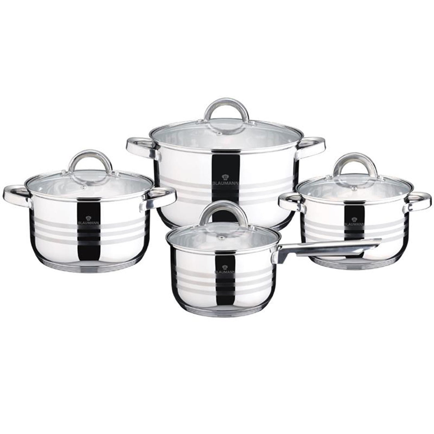Set di padelle Berlingerhaus gourmet da 8 pezzi
