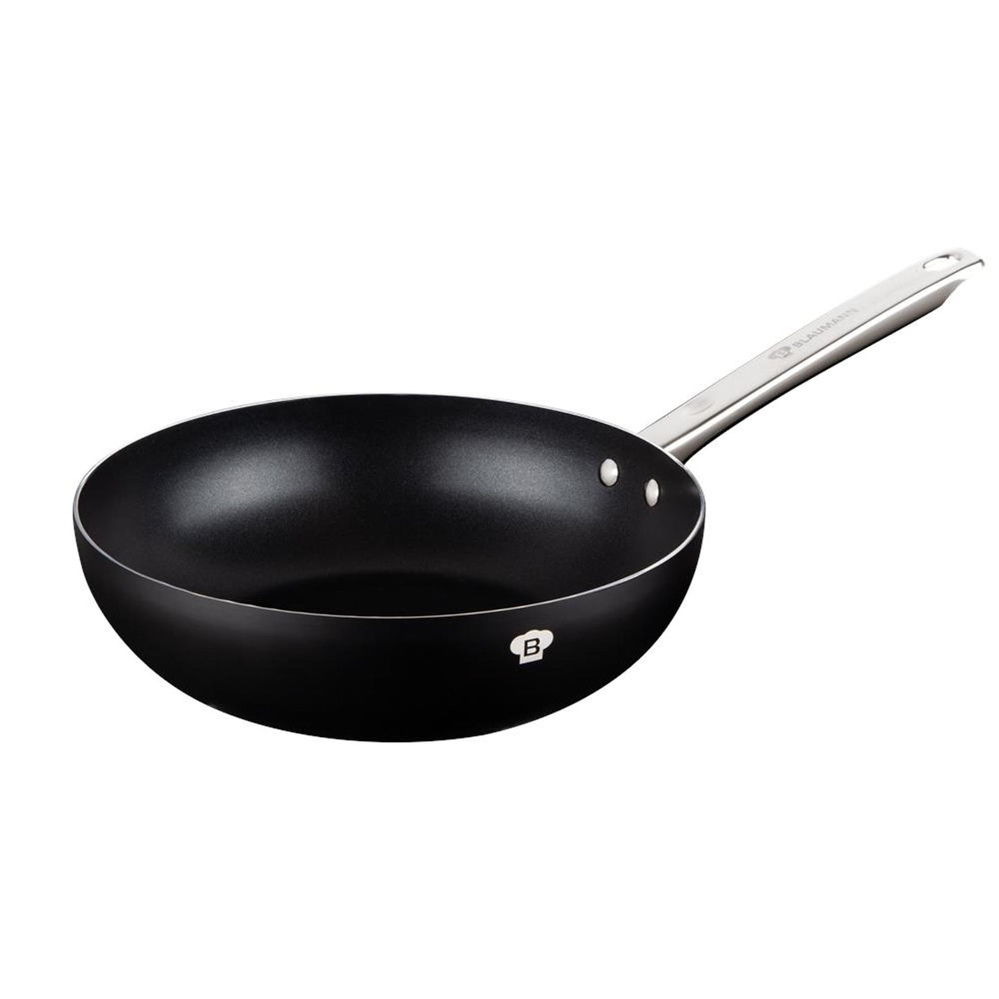 Padella wok Blaumann platino 28 cm