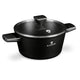 Blaumann black silver collection braadpan met deksel ø24cm