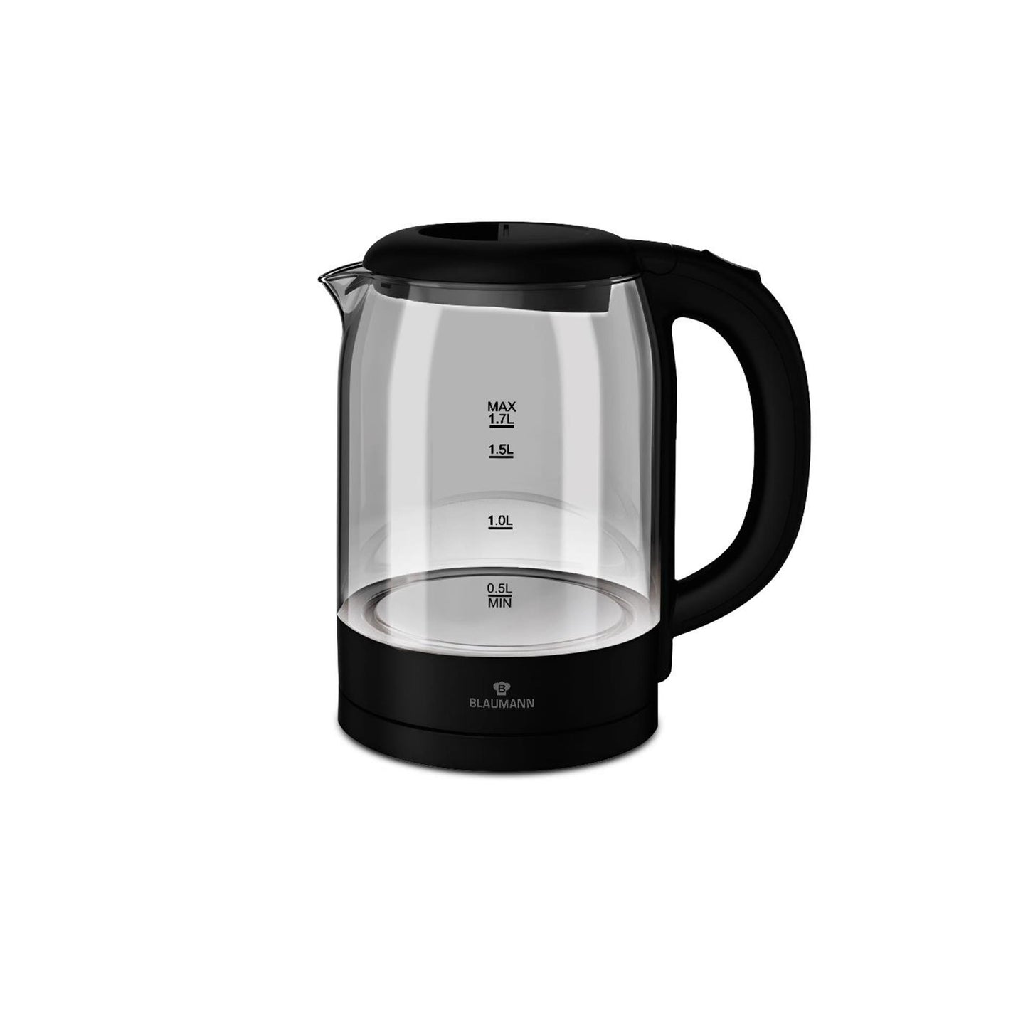 Blaumann black silver waterkoker