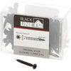 Tornillo aglomerado blackline hcp negro pk torx tx20 ​​+ punta de corte 4,0x35 | 100 piezas - 6904.20.14035