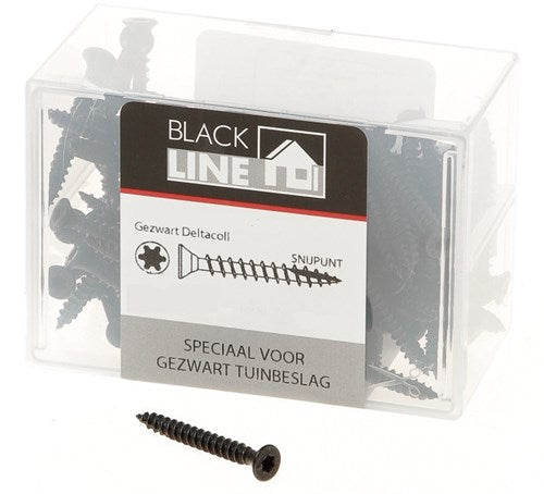 Vite per truciolare Blackline hcp black pk torx tx20 ​​+ punta tagliente 4.0x35 | 100 pezzi - 6904.20.14035