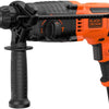 Black+decker behs01 650w 1.4j sds+ boorhamer | zijhandgreep | dieptestop | 6mm en 8mm betonboor | boorkopadapter - behs01-qs