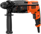 Black+decker behs01 650w 1.4j sds+ hammer drill | side handle | deep stop | 6mm and 8mm concrete drill | drill chuck adapter - behs01-qs