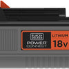 Batería de iones de litio black+decker bl5018 18v 5.0ah - bl5018-xj