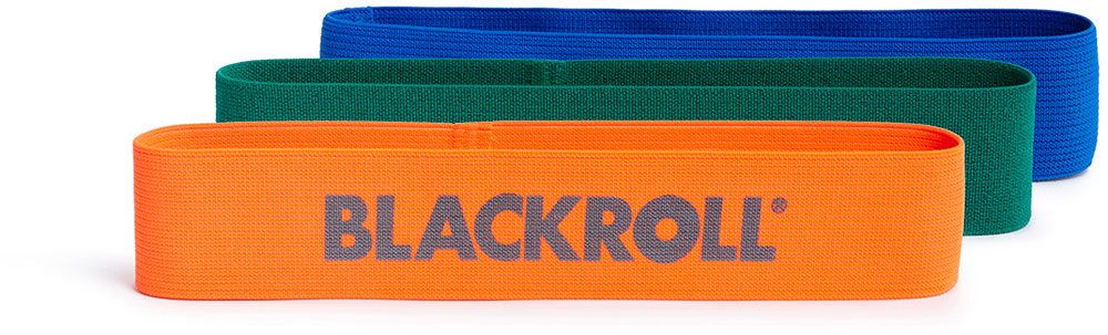 Set tapis roulant Blackroll 3er - set di fasce fitness