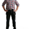 Pantalón de trabajo de servicio Blåkläder elástico 14691845 | negro | talla 52 - 7330509509197