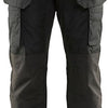 Pantalón de trabajo de servicio Blåkläder elástico 14691845 | negro | talla 52 - 7330509509197