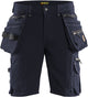 Blåkläder short 4-weg stretch x1900 19881644 | donker marineblauw zwart | maat 44 - 7330509687635