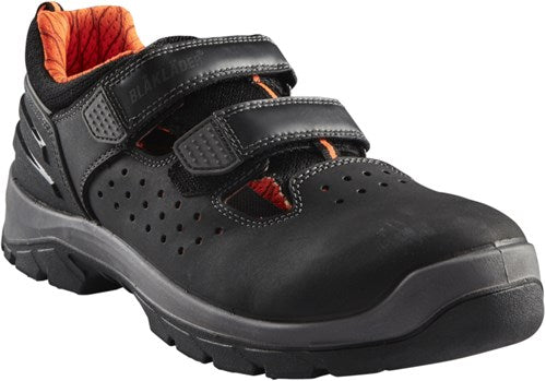 Sandalia de seguridad Blåkläder 2449 s1 baja | naranja negro | talla 42 - 00.183.003.42