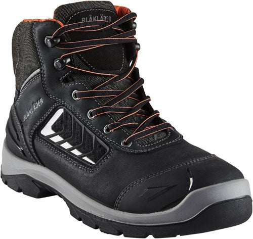 Blåkläder veiligheidsschoen 2452 s3 hoog | zwart oranje | maat 43 - 00.183.006.43