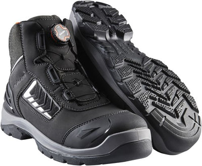 Blåkläder safety shoe 2453 s3 high boa | black orange | size 43 - 00.183.007.43