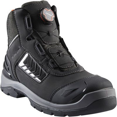 Blåkläder safety shoe 2453 s3 high boa | black orange | size 43 - 00.183.007.43