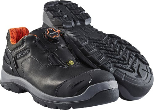 Zapato de seguridad Blåkläder 2454 s3 boa baja | naranja negro | talla 46 - 00.183.008.46