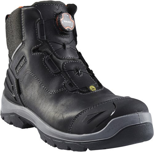 Zapato de seguridad Blåkläder 2455 s3 boa alta | naranja negro | talla 44 - 00.183.009.44