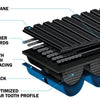 Gates CDX chiama Carbon Drive 111 denti neri blu