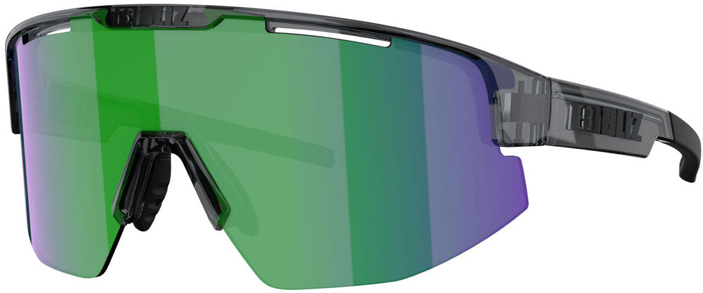 Occhiali multisport Bliz Matrix marrone e verde
