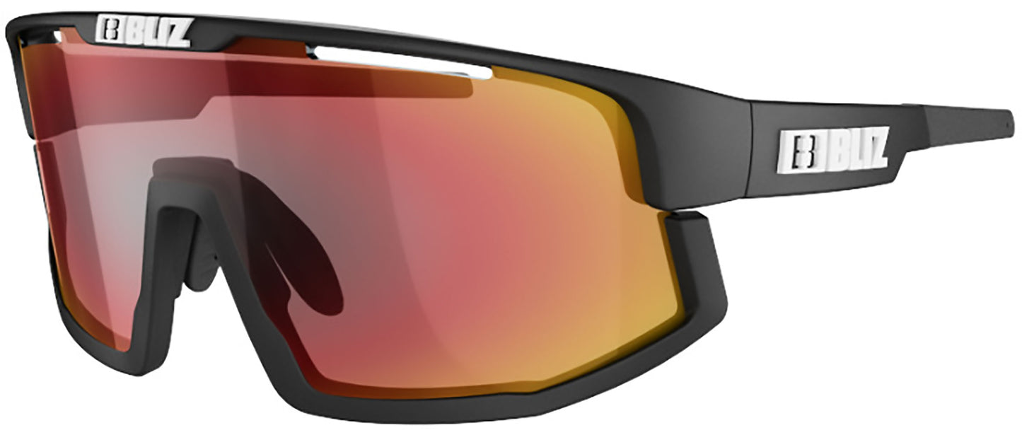 Bliz vision marrone con occhiali multisport rossi
