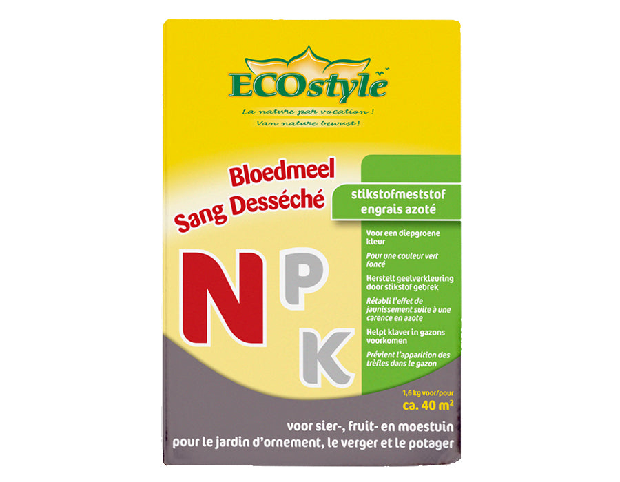 EcoStyle de gránulos de harina de sangre 1.6 kg