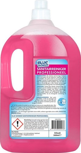 Detergente sanitario professionale Blue wonder 3000ml - 10910623