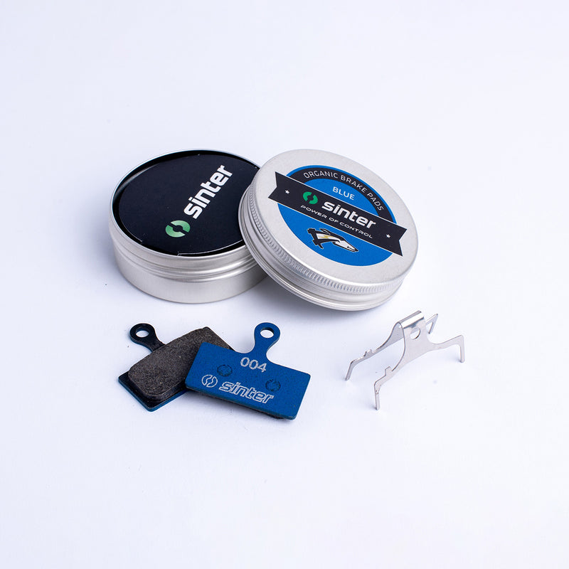 Disc freno blocca blu elettrico