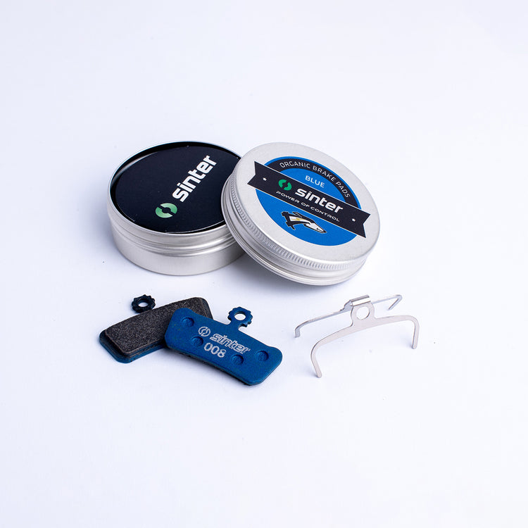 Disc freno blocca blu elettrico