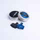 Disc freno blocca blu elettrico