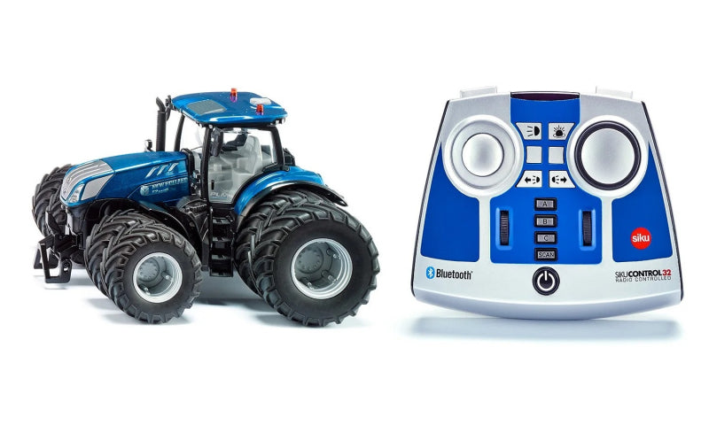 Siku Control Holland T7.315 con pneumatici a doppia