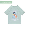Bluey | Camicia da nuoto UV verde con maniche corte