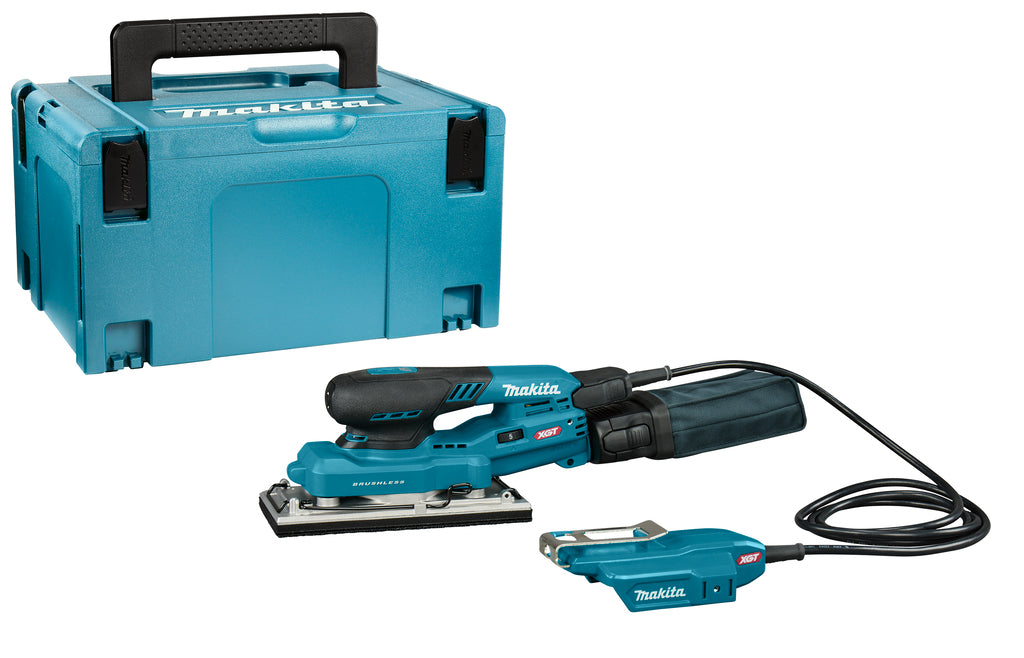 Lijadora orbital inalámbrica Makita bo007cgz01 40v | 93x185mm | sin pilas ni cargador | en mbox-bo007cgz01