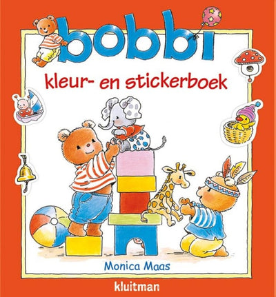Editore Kluitman Bobbi Colours Stickerboek