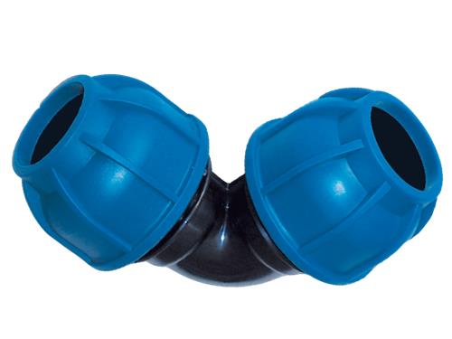 Curva Alusic ad angolo retto ø63mm