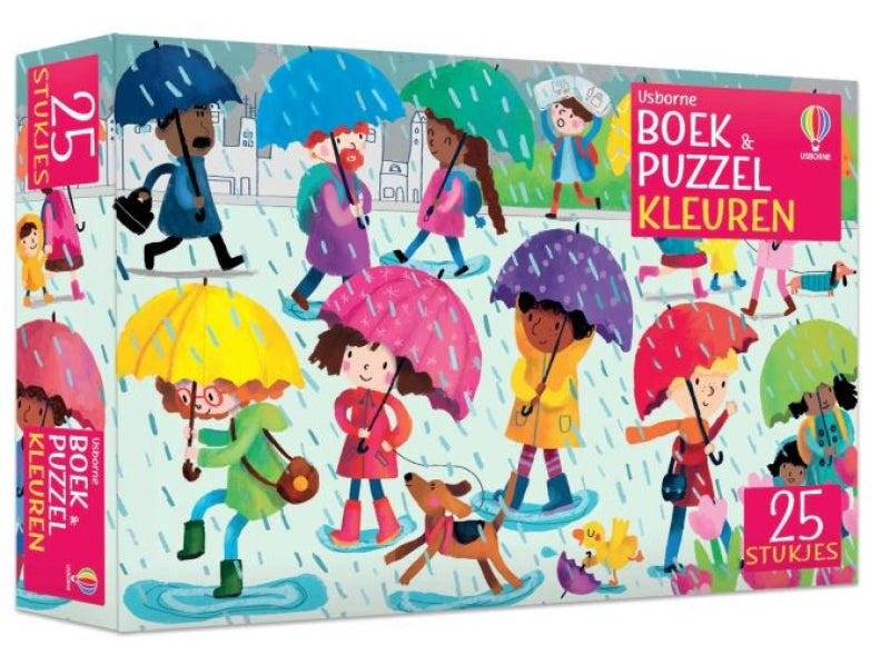 Colori di libri e puzzle