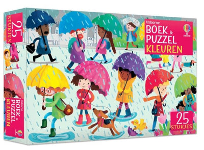 Colori di libri e puzzle